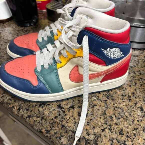 Nike Airforce Jordan Colorful Sneakers Sz 6.5 Taking offers - Picture 1 of 6